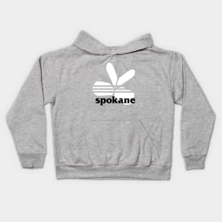 Spokane - butterfly 3 Kids Hoodie